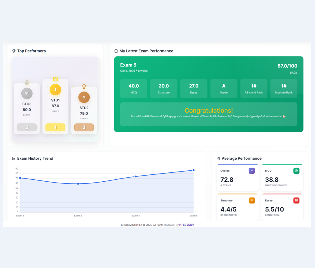 Student LMS Platform